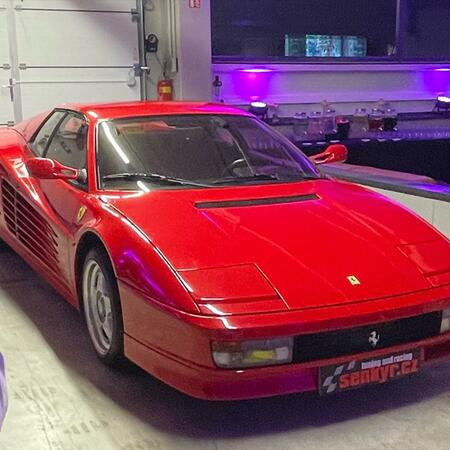 Ferrari Testarossa - rok 1989, 5,0l V12, 287 kW, karoserie Pininfarina...